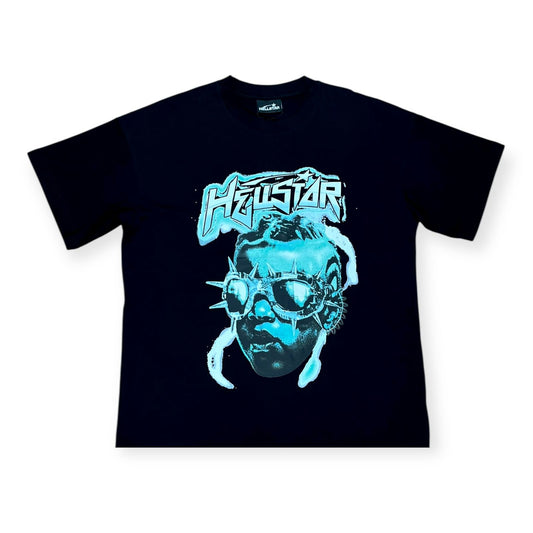 CAMISETA HELLSTAR AMÉN NEGRA