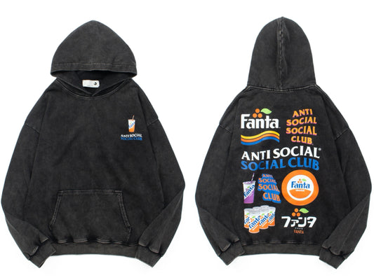 HOODIE ANTI SOCIAL SOCIAL CLUB X FANTA