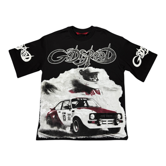 CAMISETA GODSPEED CAR 13 NEGRA