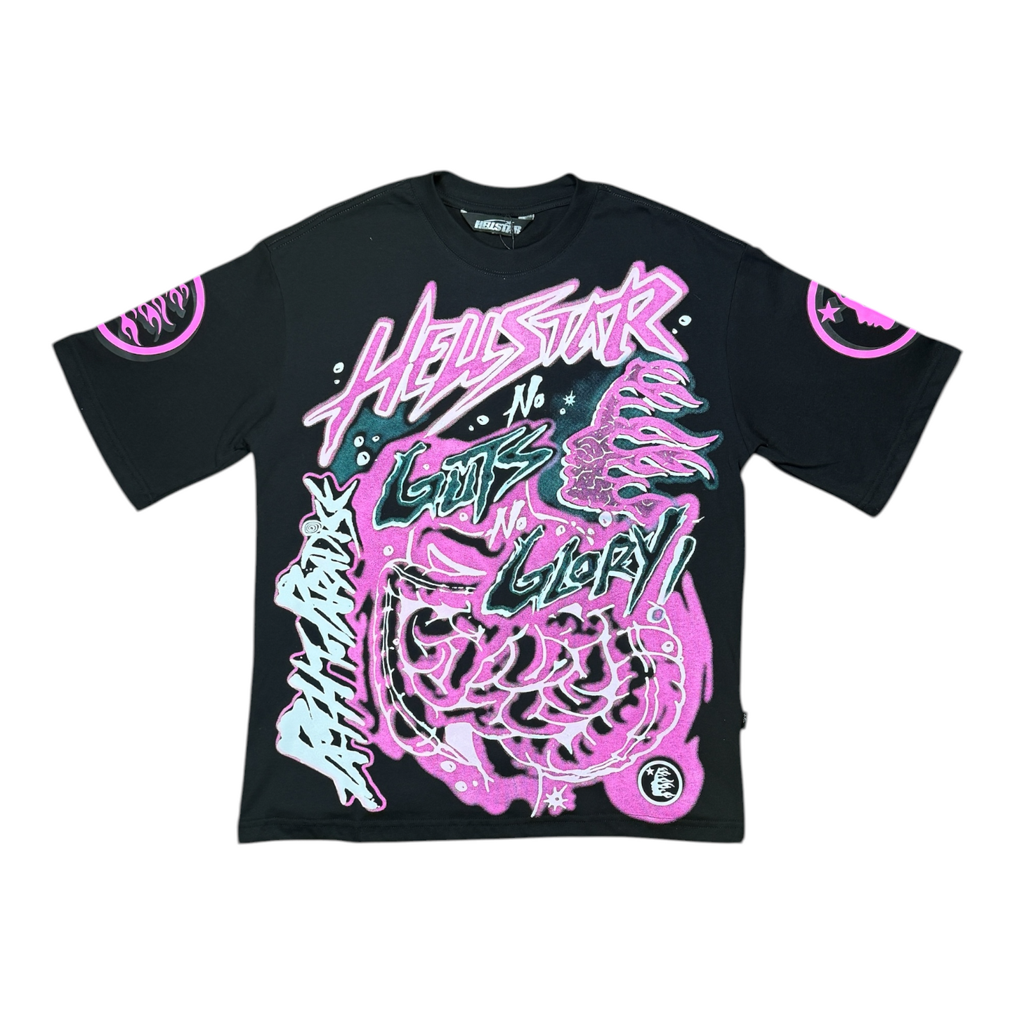 CAMISETA HELLSTAR NOT ON YOU NEGRA
