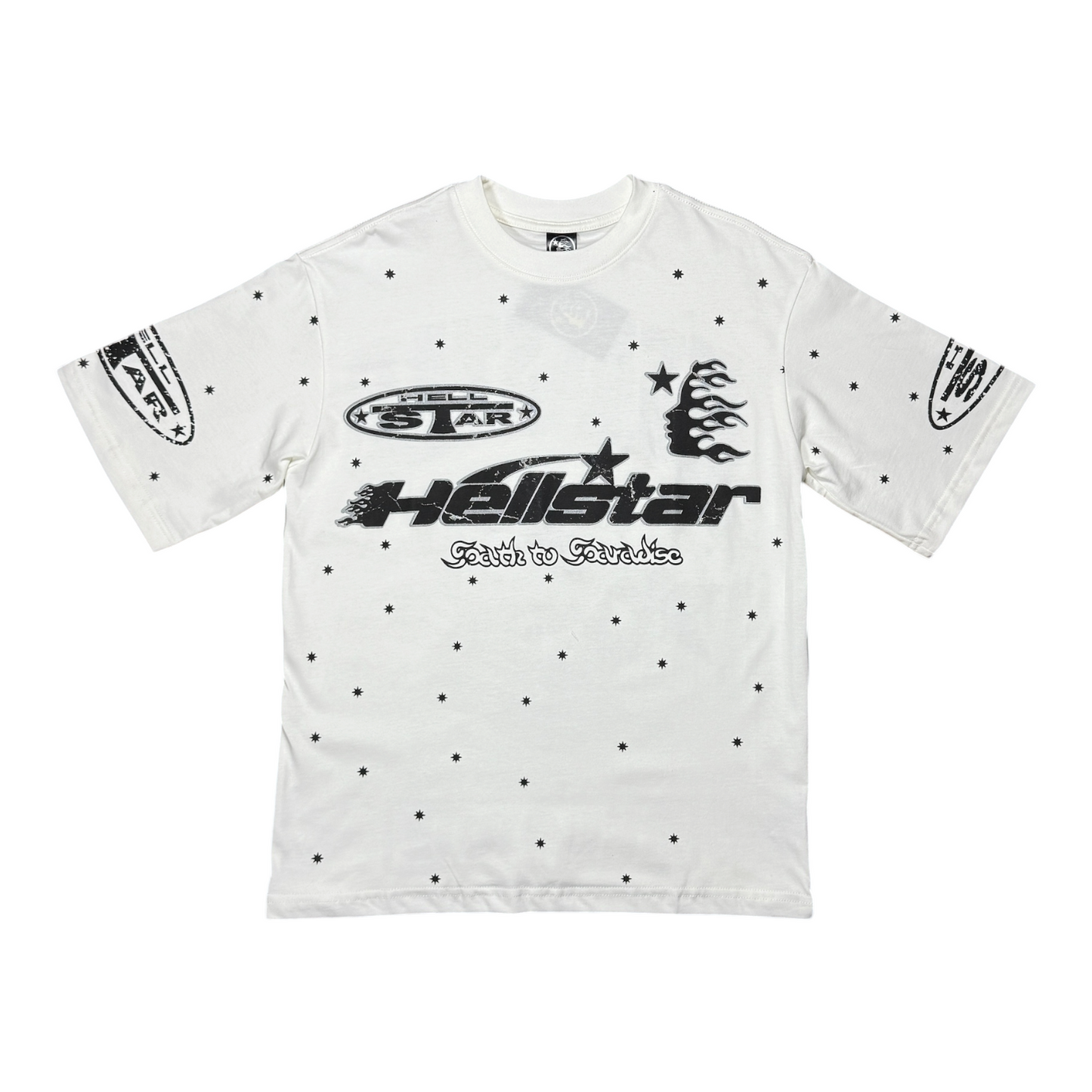 CAMISETA HELLSTAR RECORDS BLANCA