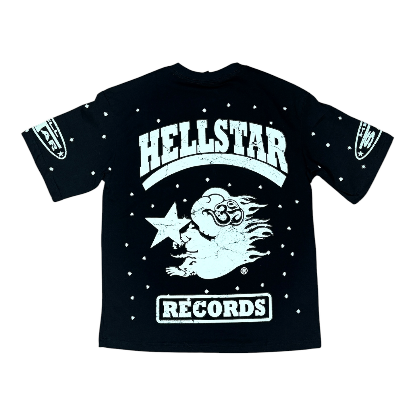 CAMISETA HELLSTAR RECORDS NEGRA