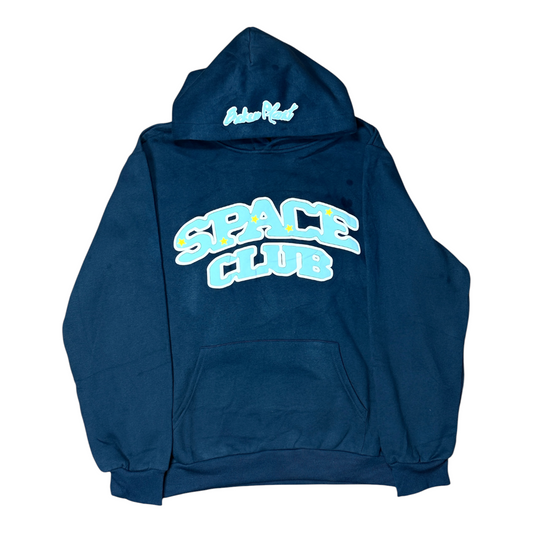 HOODIE BROKEN PLANET SPACE CLUB AZUL OSCURO