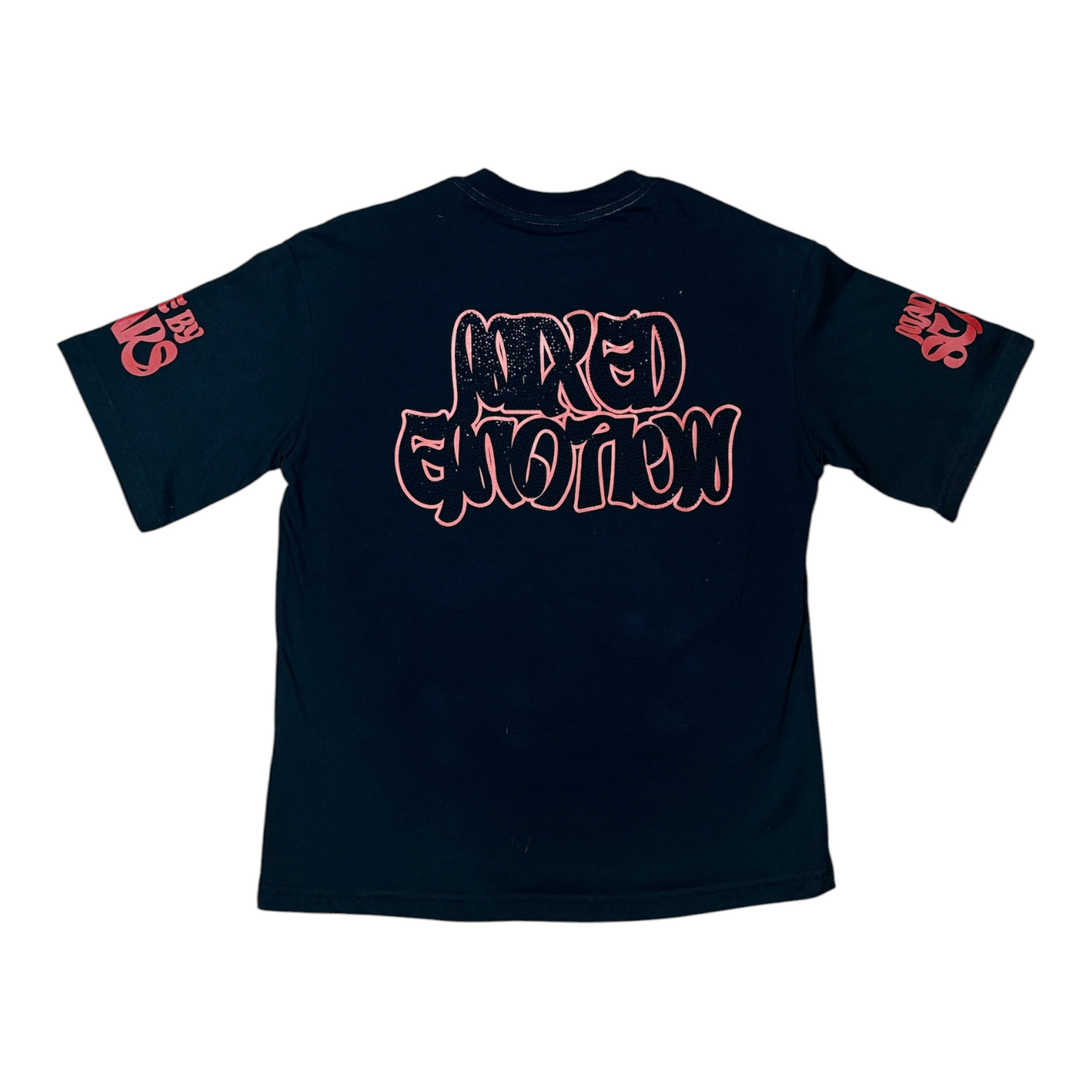 CAMISETA MIXED EMOTION MADE BY SCARS NEGRA