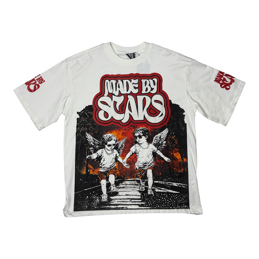 CAMISETA MIXED EMOTION MADE BY SCARS BLANCA