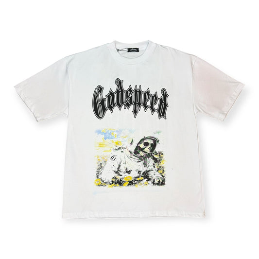 CAMISETA GODSPEED ASTRONAUTA BLANCA