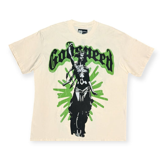 CAMISETA GODSPEED STATUE OF LIBERTY BEIGE
