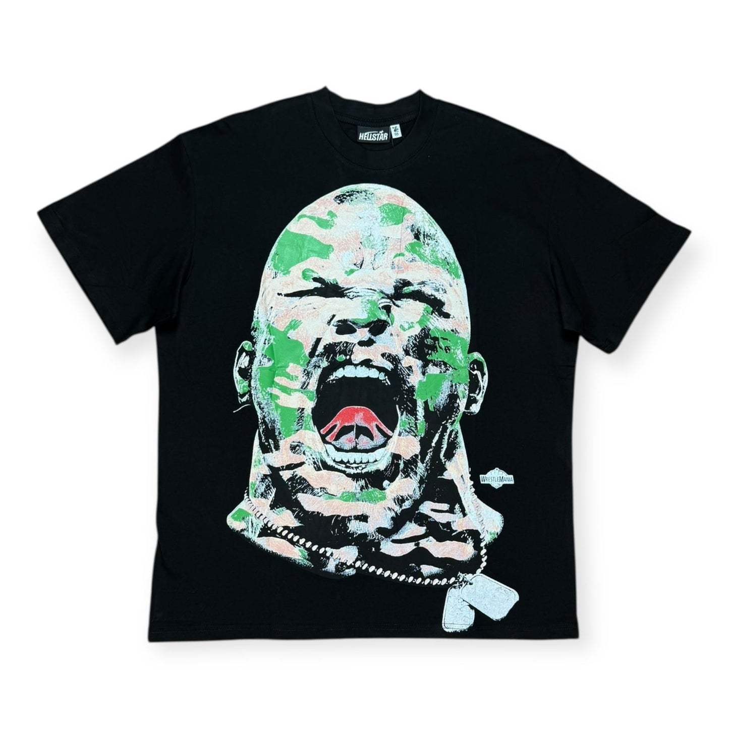 CAMISETA HELLSTAR SHOUT NEGRA