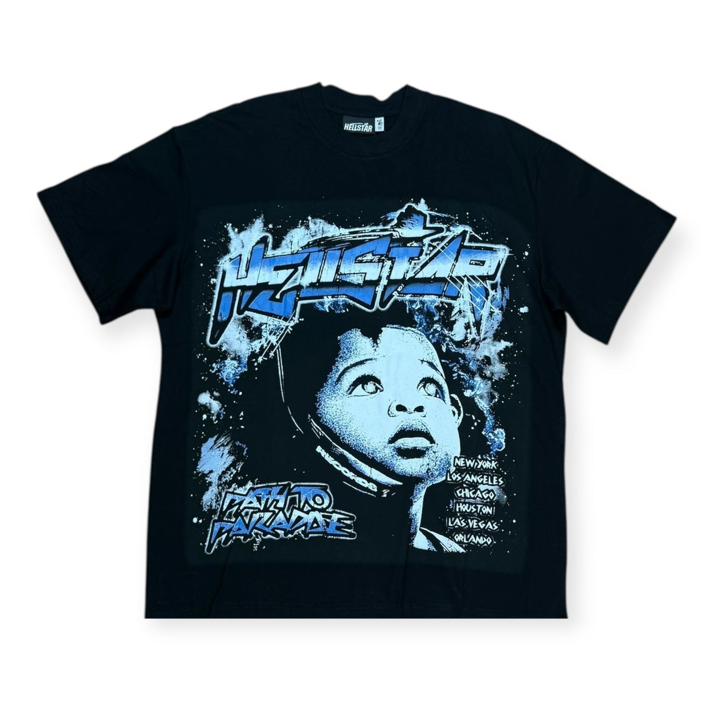 CAMISETA HELLSTAR CHILDREN NEGRA