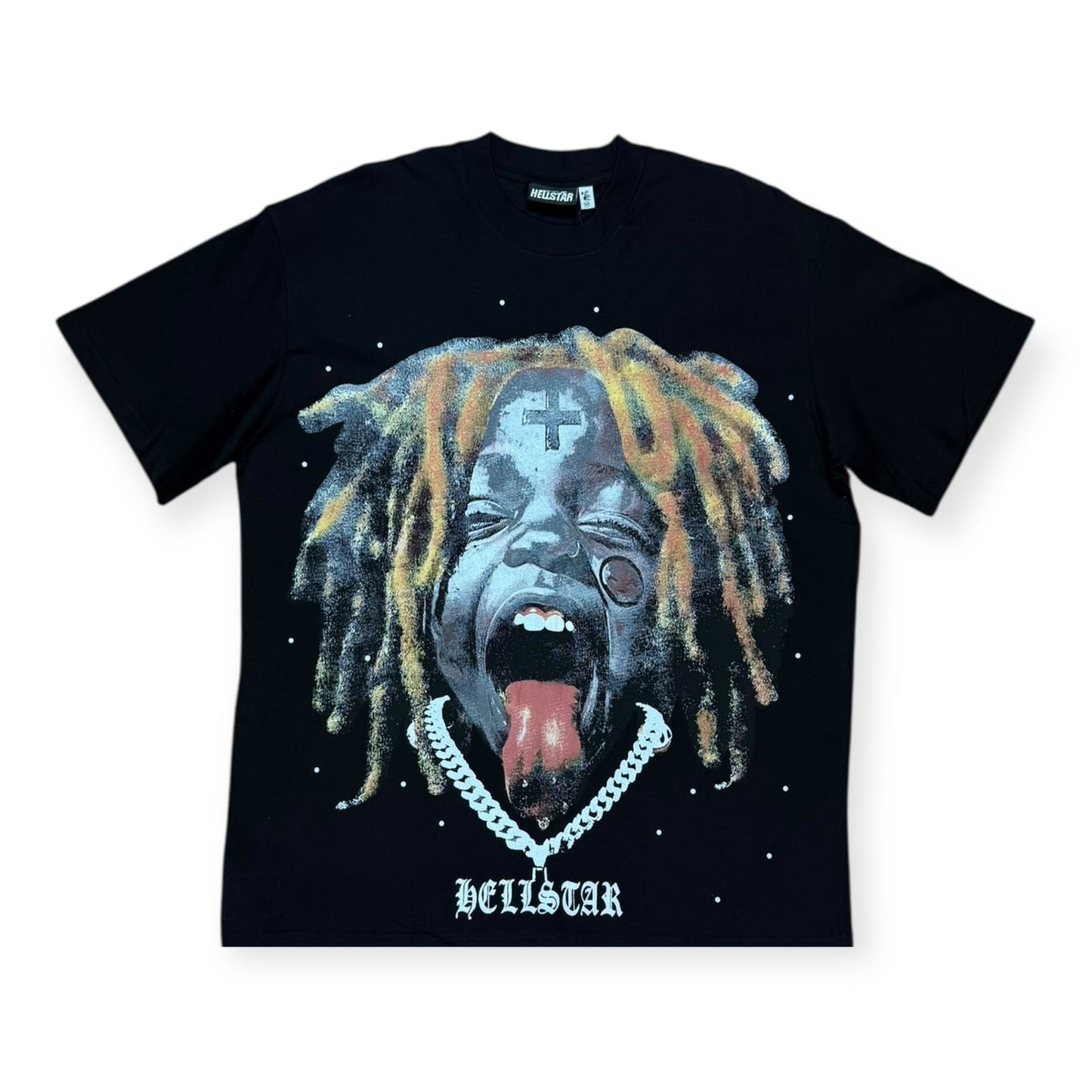 CAMISETA HELLSTAR TRIBU NEGRA