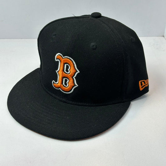 GORRA PLANA BOSTON RED SOX NEGRA/NARANJA