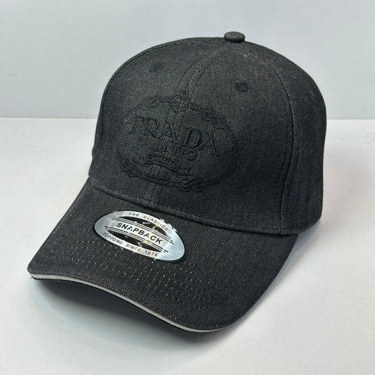 GORRA PRADA GRIS OSCURO