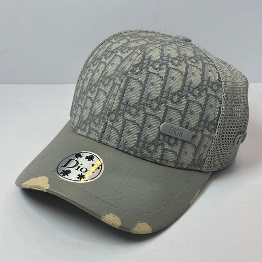 GORRA DIOR DESTROYED GRIS
