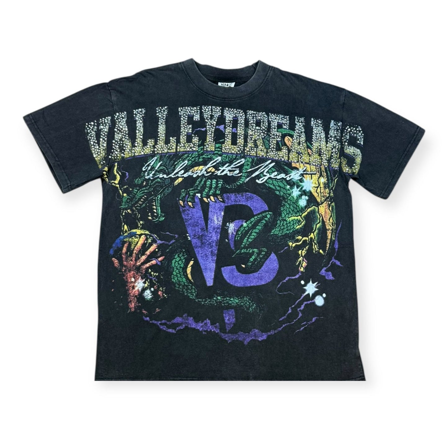 CAMISETA VALLEY DREAMS NEGRA