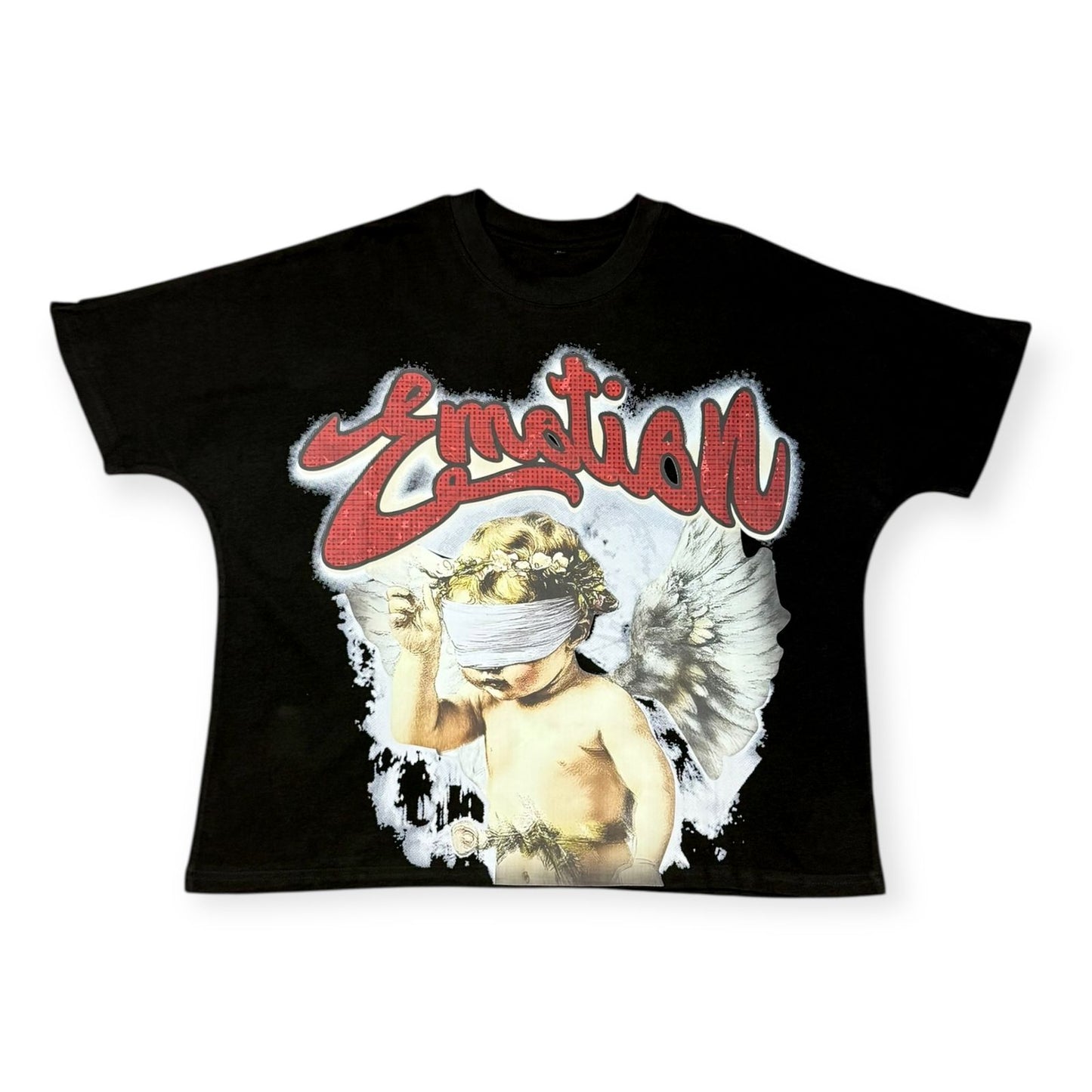 CAMISETA BOXY FIT MIXED EMOTION