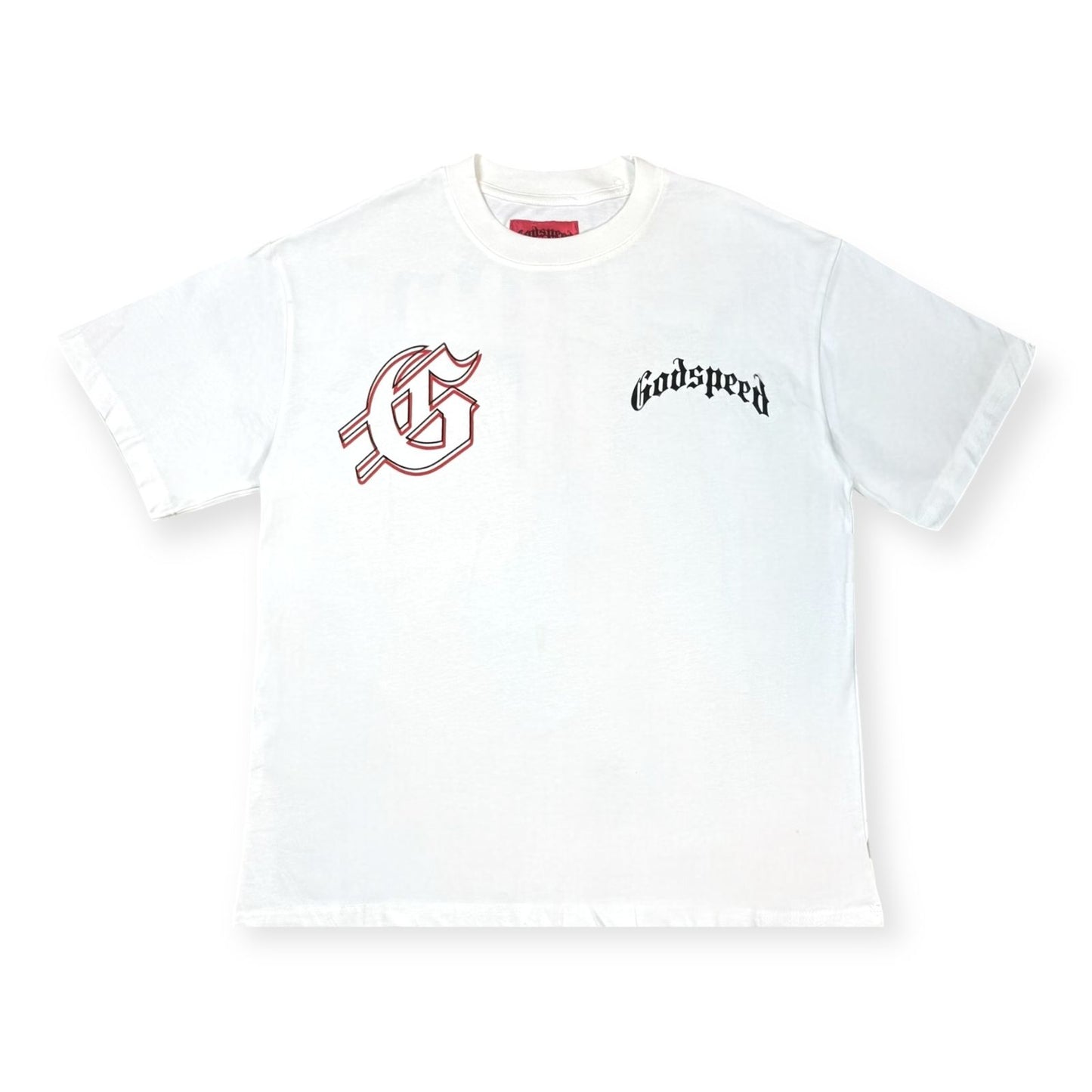 CAMISETA GODSPEED STATUE OF LIBERTY BLANCA