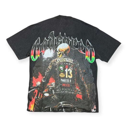 CAMISETA GOSPEED SKULL ROCK