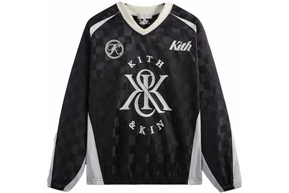 JERSEY KITH CHECKERED SATIN DAYTON NEGRO