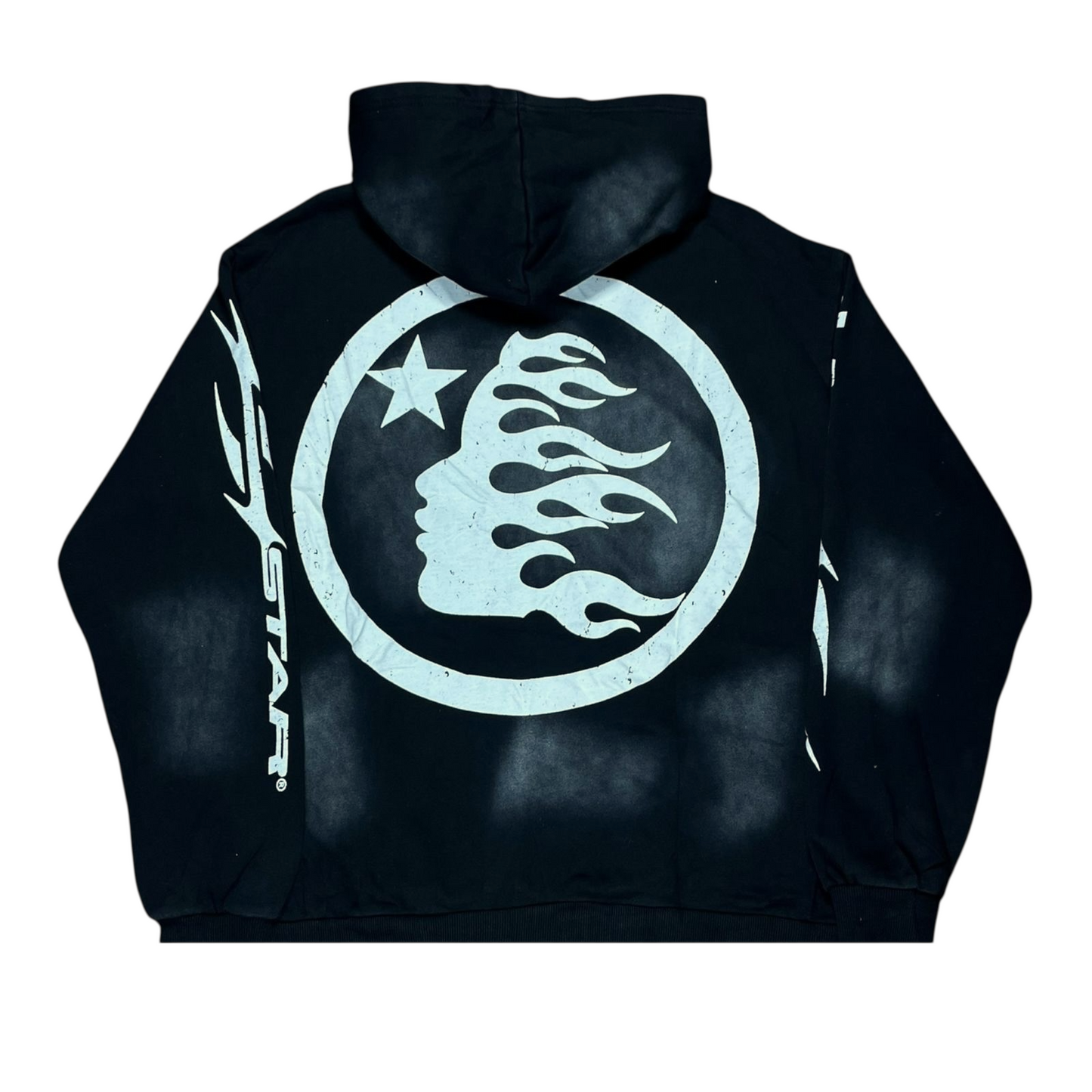 ZIP HOODIE HELLSTAR CLASSIC NEGRO