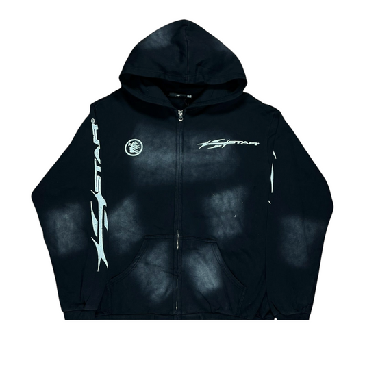 ZIP HOODIE HELLSTAR CLASSIC NEGRO