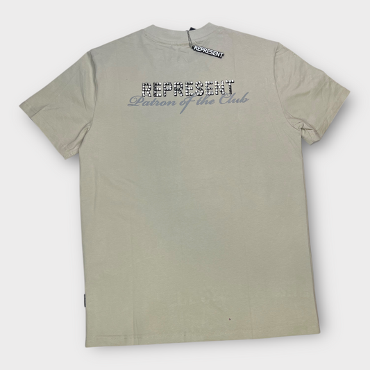 CAMISETA REPRESENT PIEDRERIA BEIGE