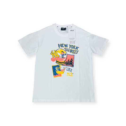 CAMISETA MLB NEW YORK BLANCA TR2