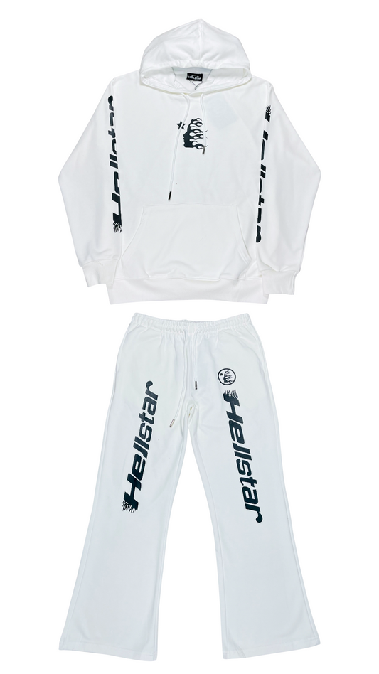 CONJUNTO HELLSTAR FACE BLANCO
