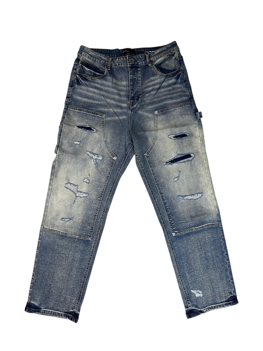 JEAN PURPLE TIPO CARGO ROTO