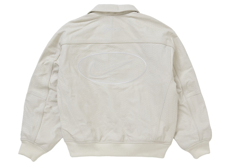 CHAQUETA NIKE X SUPREME BEIGE CUERO TEX