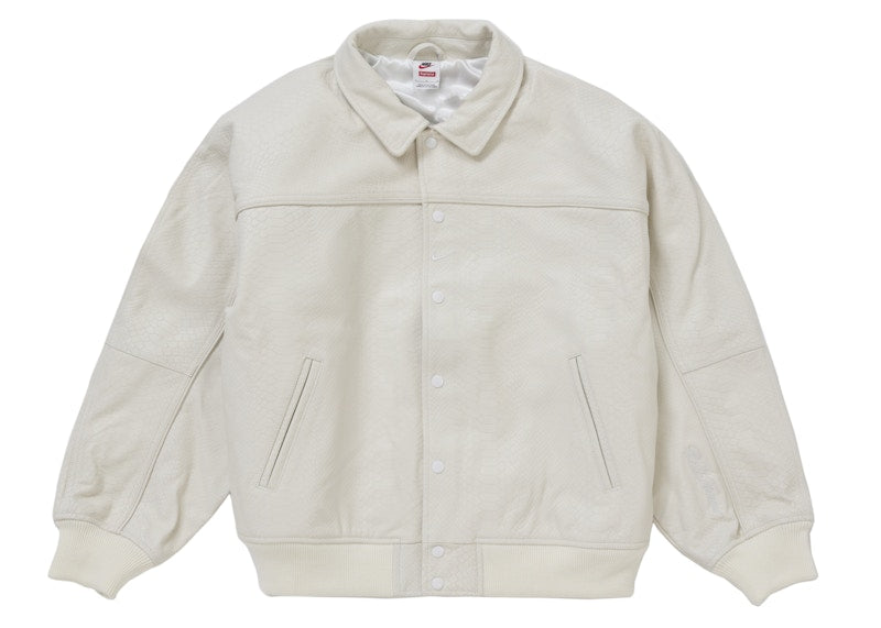 CHAQUETA NIKE X SUPREME BEIGE CUERO TEX