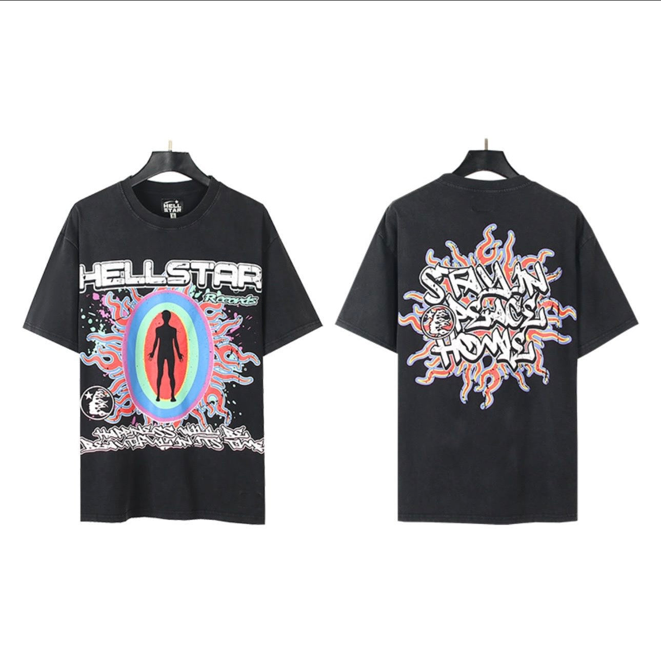 CAMISETA HELLSTAR RECORDS HAPPINESS
