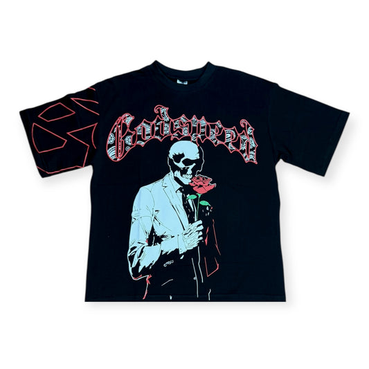 CAMISETA GODSPEED ROSE NEGRA