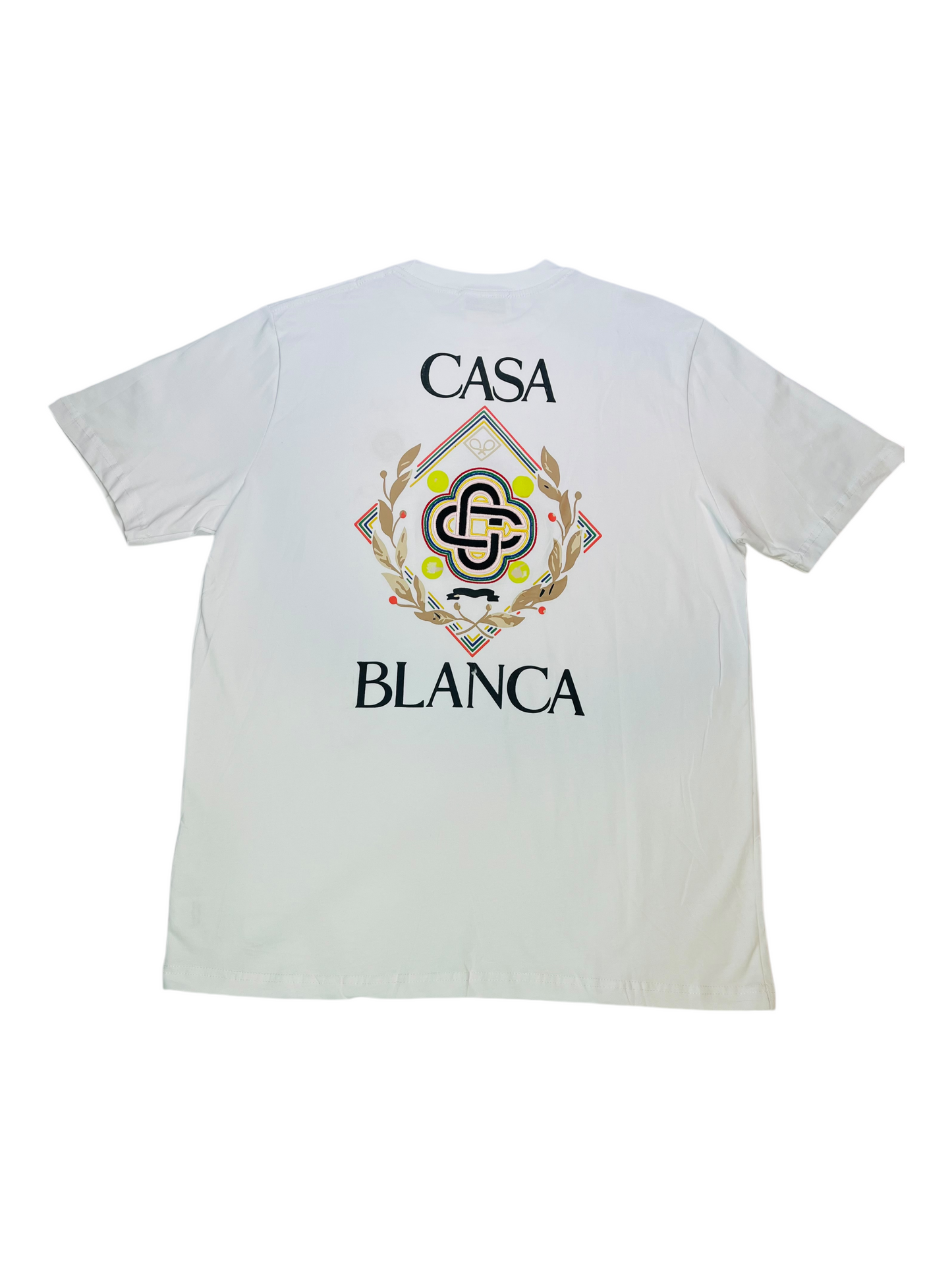 CAMISETA CASA BLANCA ESCUDO BLANCA