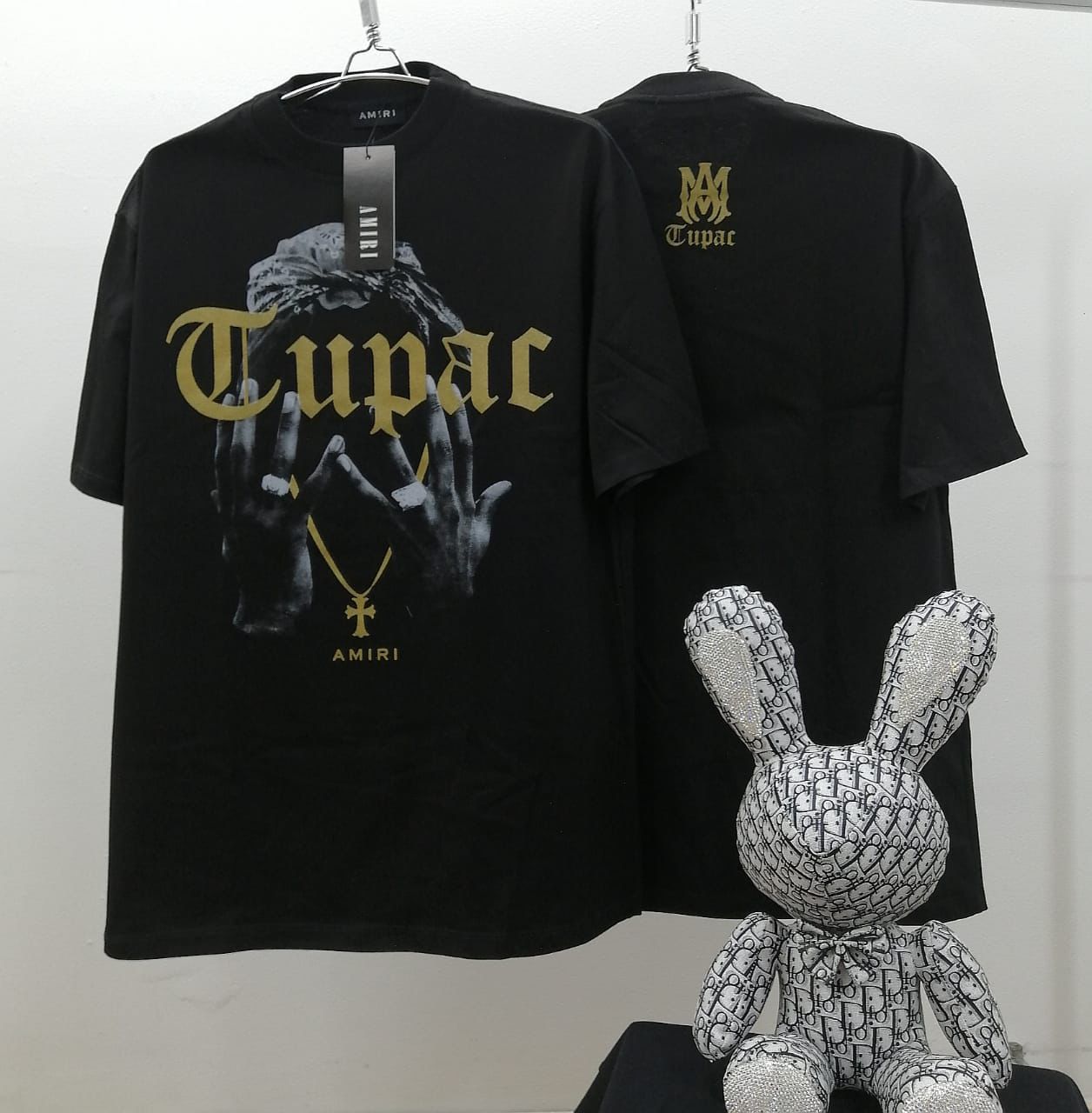 CAMISETA NEGRA AMIRI TUPAC