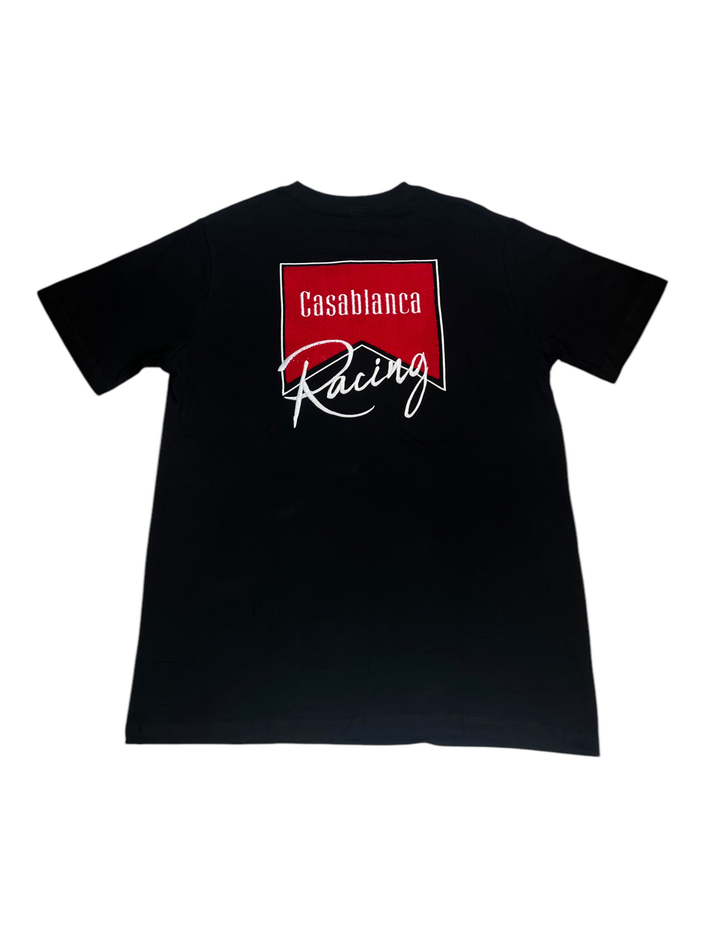 CAMISETA CASA BLANCA RANCING PELUCHE NEGRA