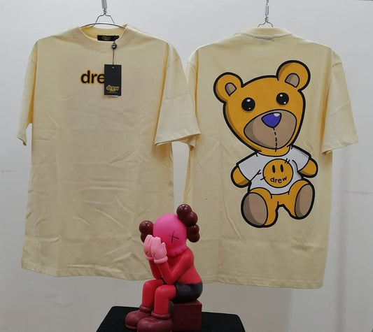 CAMISETA DREW AMARILLA OSO ESPALDA