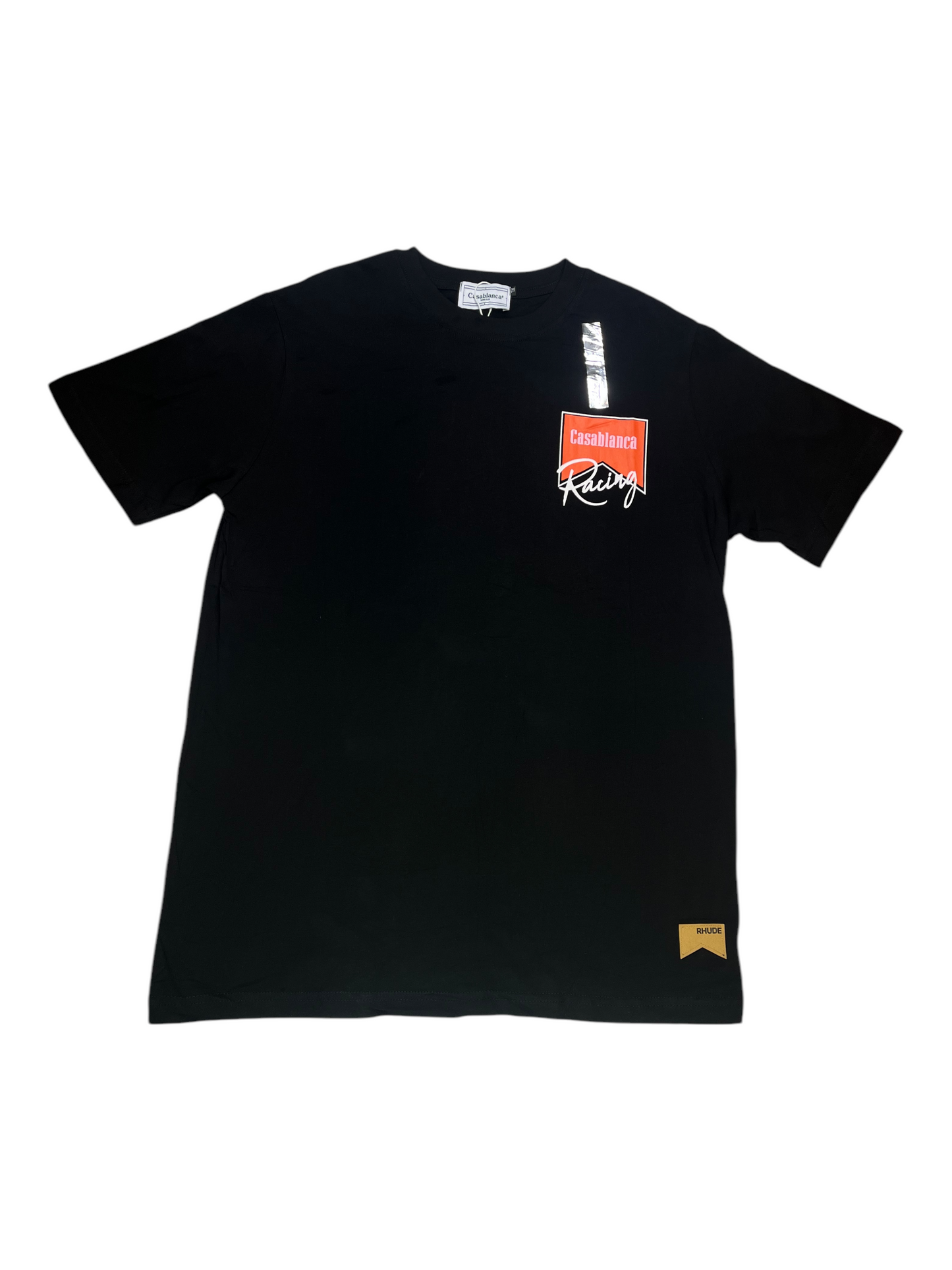 CAMISETA CASA BLANCA RANCING PELUCHE NEGRA