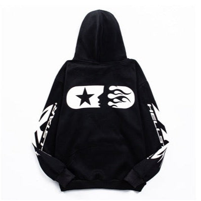 HOODIE HELLSTAR BASIC NEGRO