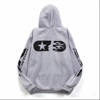 HOODIE HELLSTAR BASIC GRIS