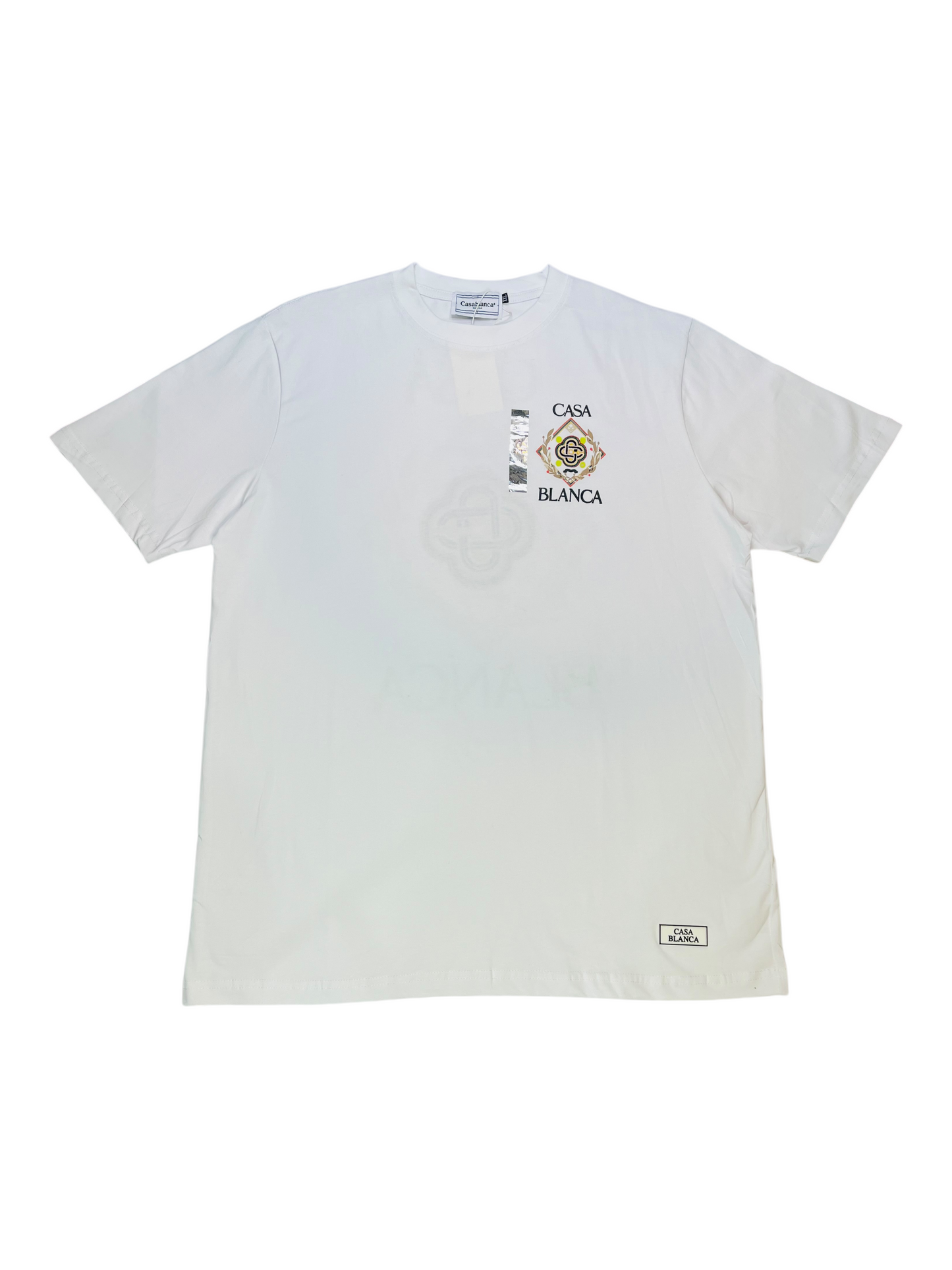 CAMISETA CASA BLANCA ESCUDO BLANCA