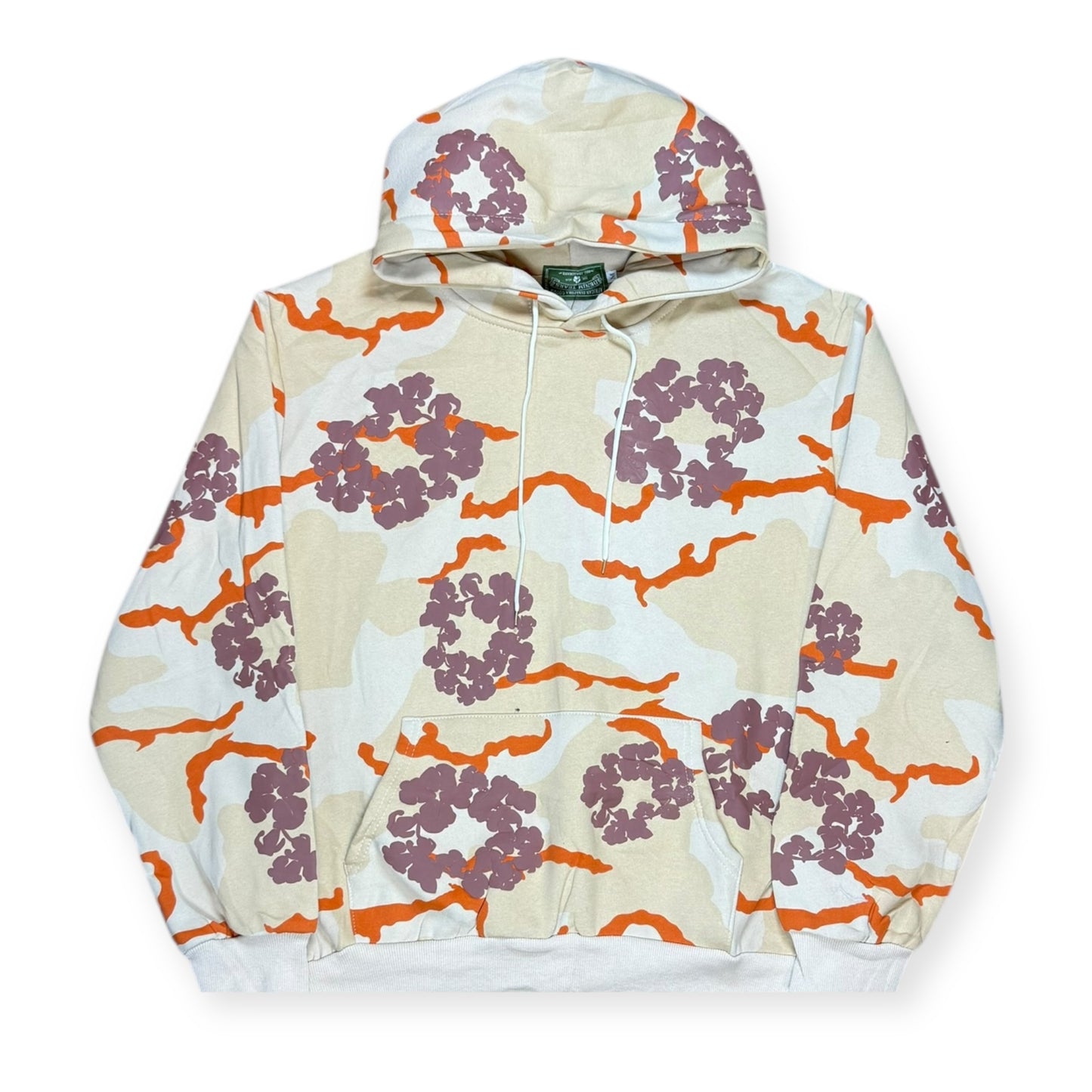 HOODIE DENIM TEARS BROWN CAMO