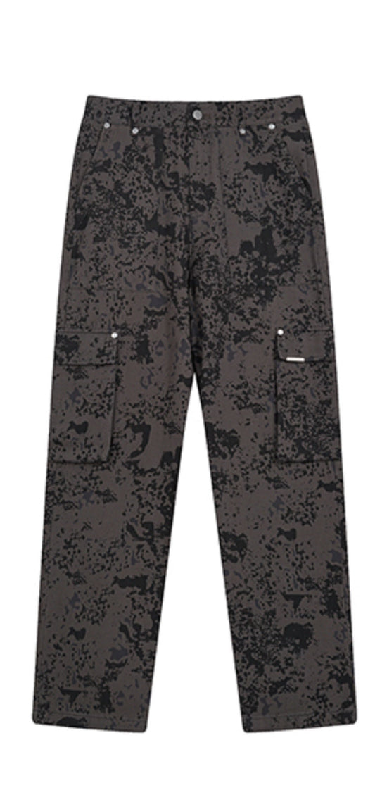 PANTALON CARGO REPRESENT CAMUFLADO